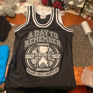 A day to remember 2nd sucks jersey size large adtr